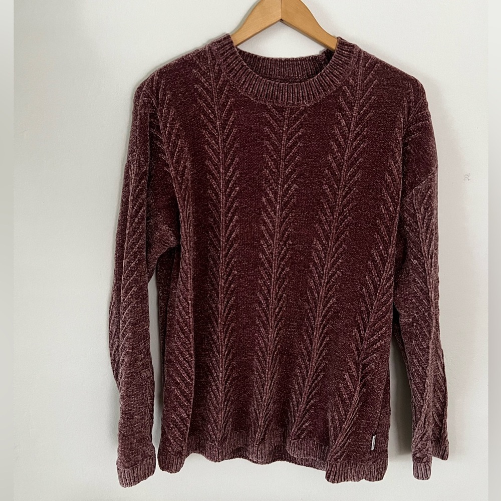 Women’s Orvis Chenille Cable Crewneck Sweater